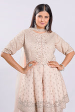 Load image into Gallery viewer, Silk Fabric Sequence Zardosi Work Readymade Sharara Suit