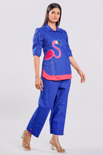 Load image into Gallery viewer, Cotton Fabric Thread Work Co-Ord Set