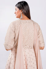 Load image into Gallery viewer, Silk Fabric Sequence Zardosi Work Readymade Sharara Suit
